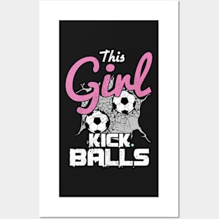 Soccer Girl Posters and Art